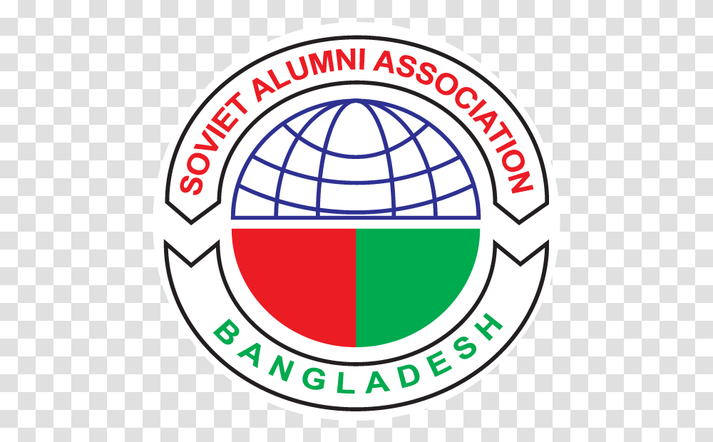 Soviet Alumni Association Bangladesh Circle, Logo, Symbol, Trademark, Badge Transparent Png