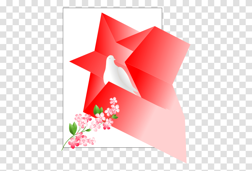 Soviet Poster Dove In Star Clipart Soviet Union, Graphics, Symbol, Floral Design, Pattern Transparent Png