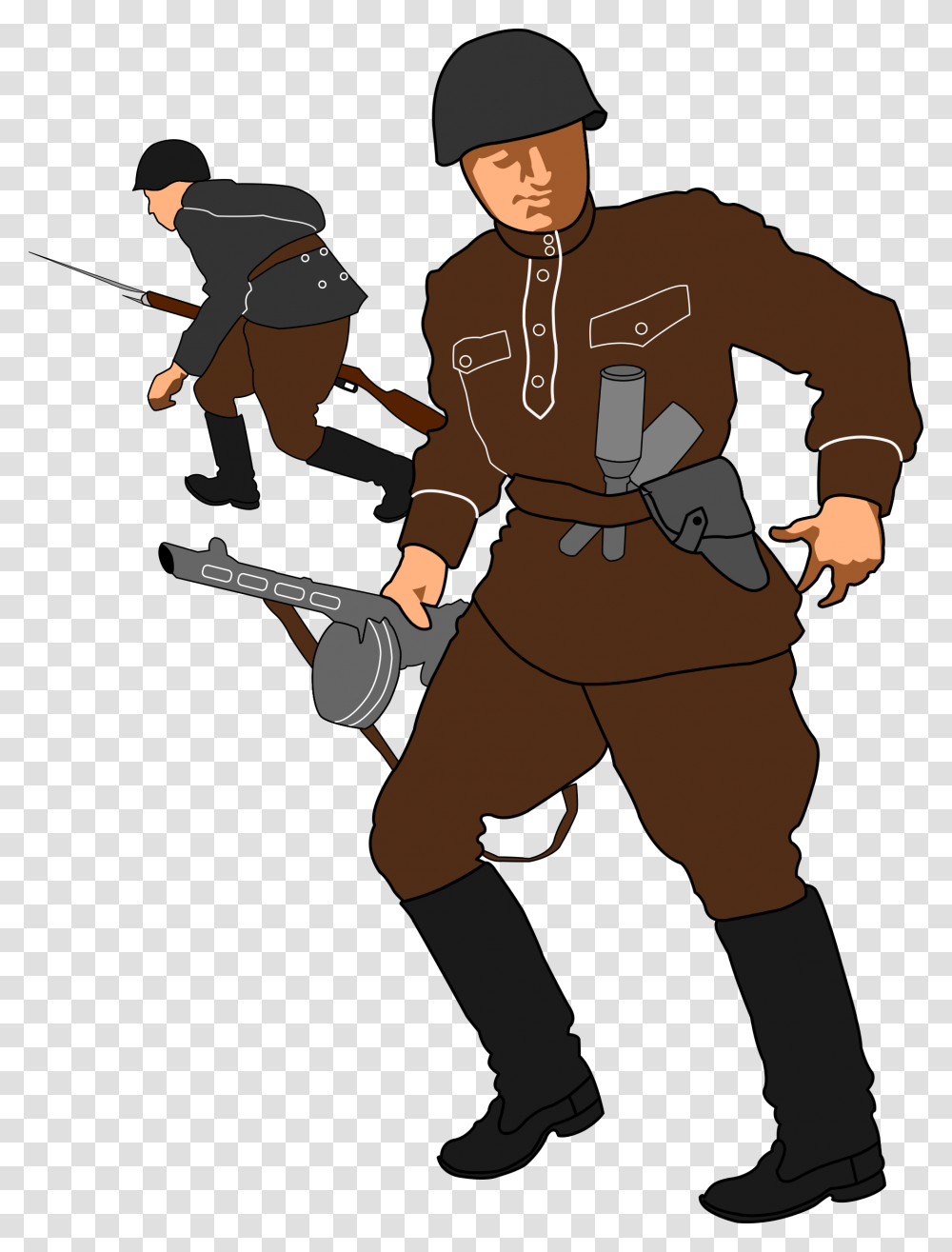 Soviet Soldiers Icons, Duel, Person, Ninja Transparent Png