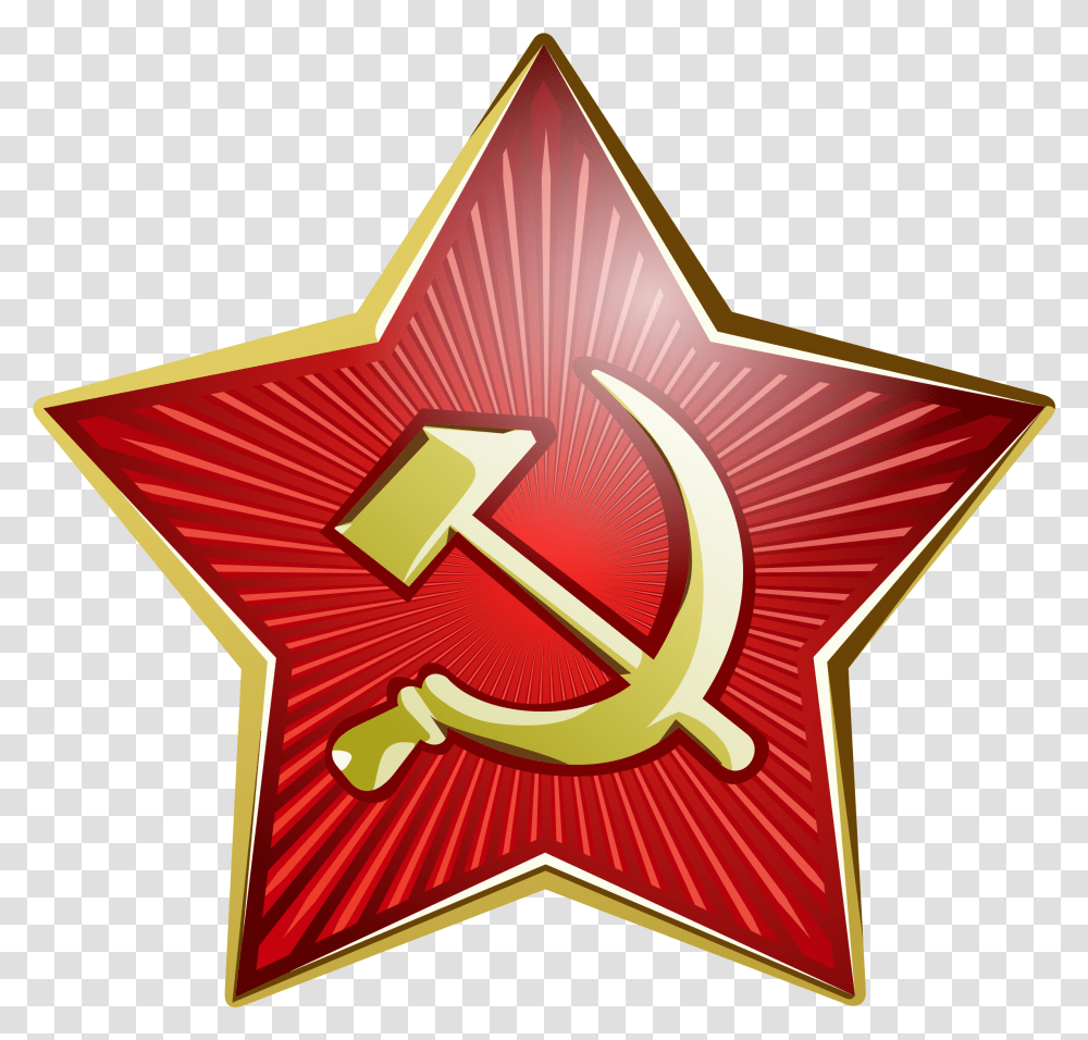 Soviet Star Image Free Library Joseph Stalin Hammer And Scicle, Symbol, Star Symbol, Cross Transparent Png