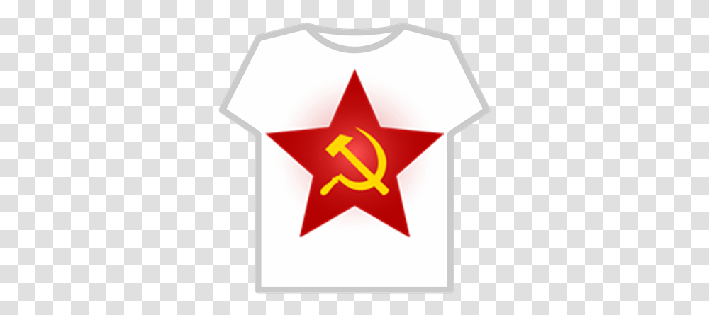 Soviet Star Roblox T Shirt Roblox Piggy, Symbol, T-Shirt, Clothing, Apparel Transparent Png