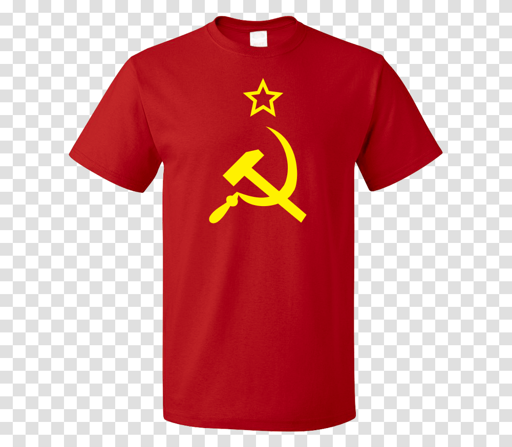 Soviet Union Flag T Shirt Fela Kuti, Apparel, T-Shirt Transparent Png