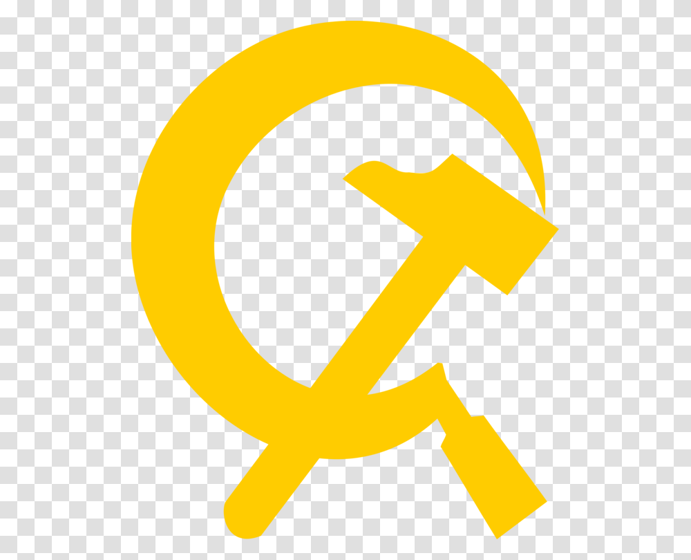 Soviet Union Hammer And Sickle Russian Revolution Symbol Free, Logo, Trademark, Emblem Transparent Png