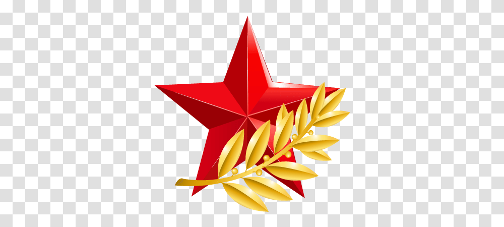 Soviet Union Icon Clipart Web Icons Yellow Star On Red Background, Symbol, Star Symbol, Leaf, Plant Transparent Png
