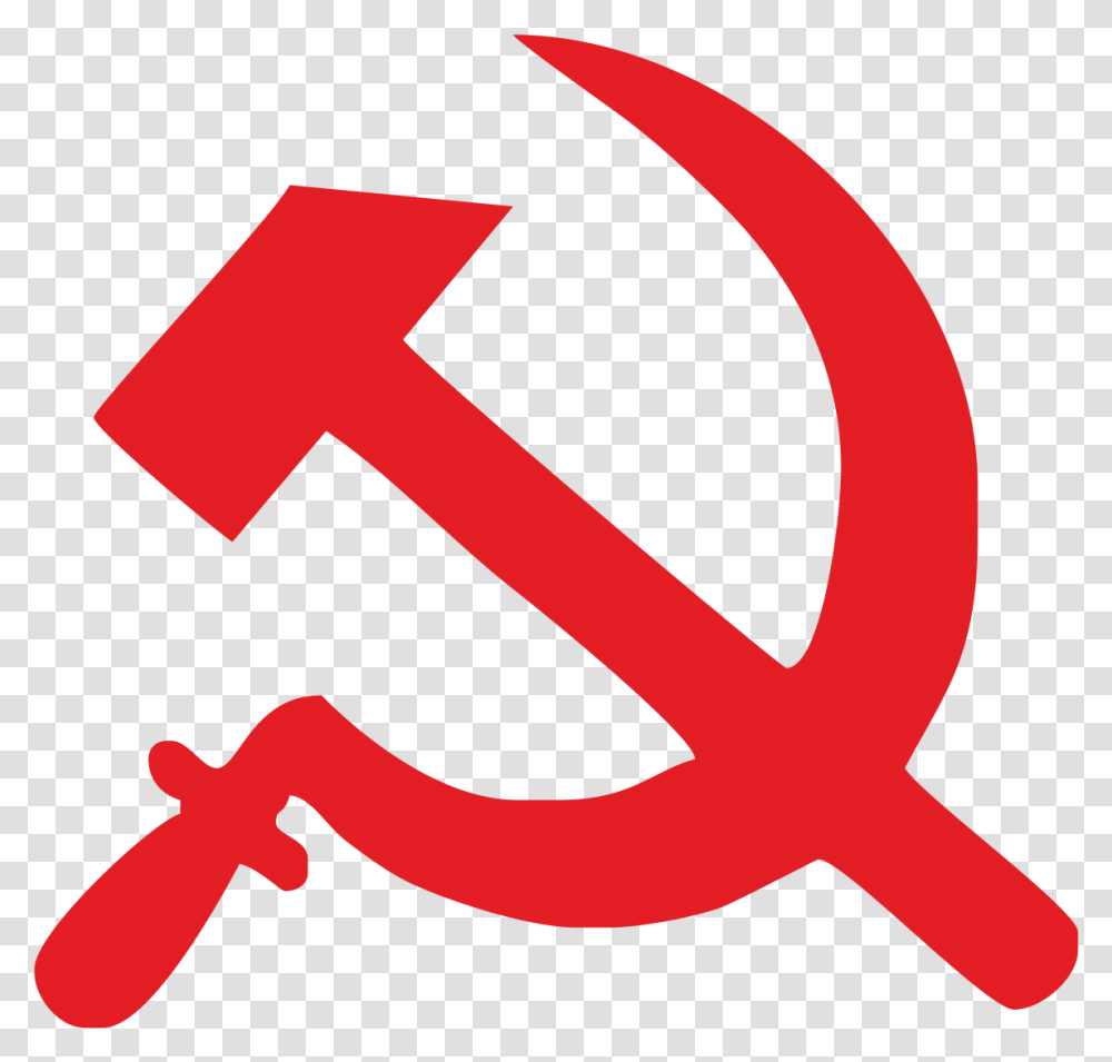 Soviet Union Logo Communist Black And White, Axe, Tool, Symbol, Text Transparent Png
