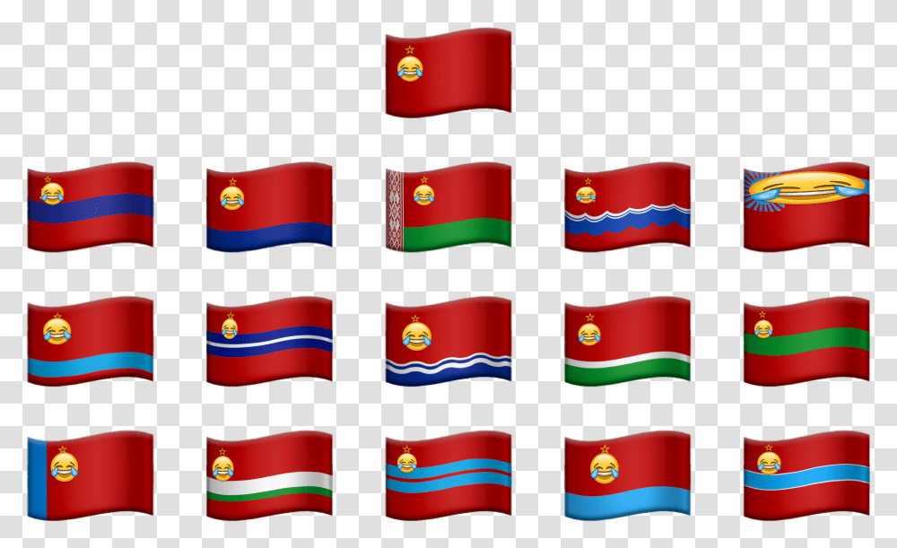 Soviet Union Republics Flags, American Flag Transparent Png