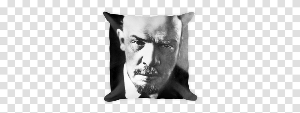 Soviet Visuals Sided Pillow Https Lenin, Face, Person, Human, Head Transparent Png