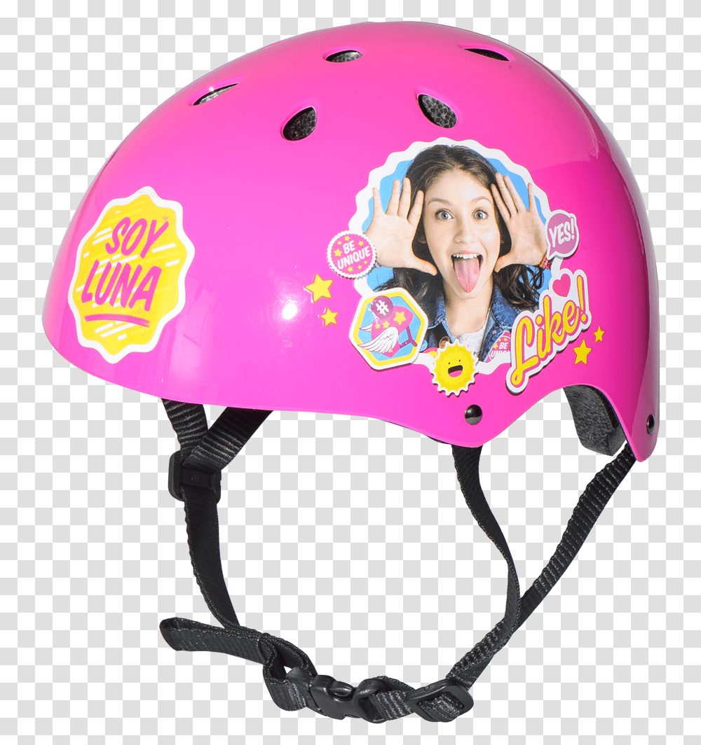 Soy Luna Skate Helmet Cm Soy Luna, Apparel, Crash Helmet, Hardhat Transparent Png