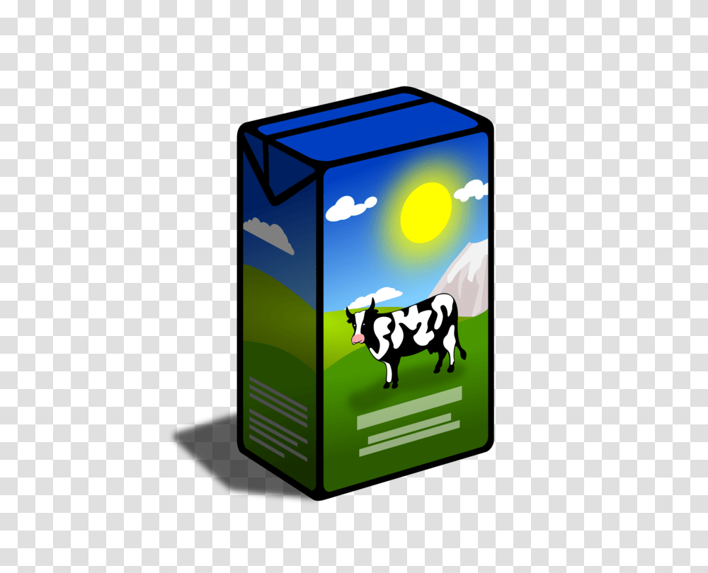 Soy Milk Breakfast Chocolate Milk Carton, Cow, Cattle, Mammal, Animal Transparent Png