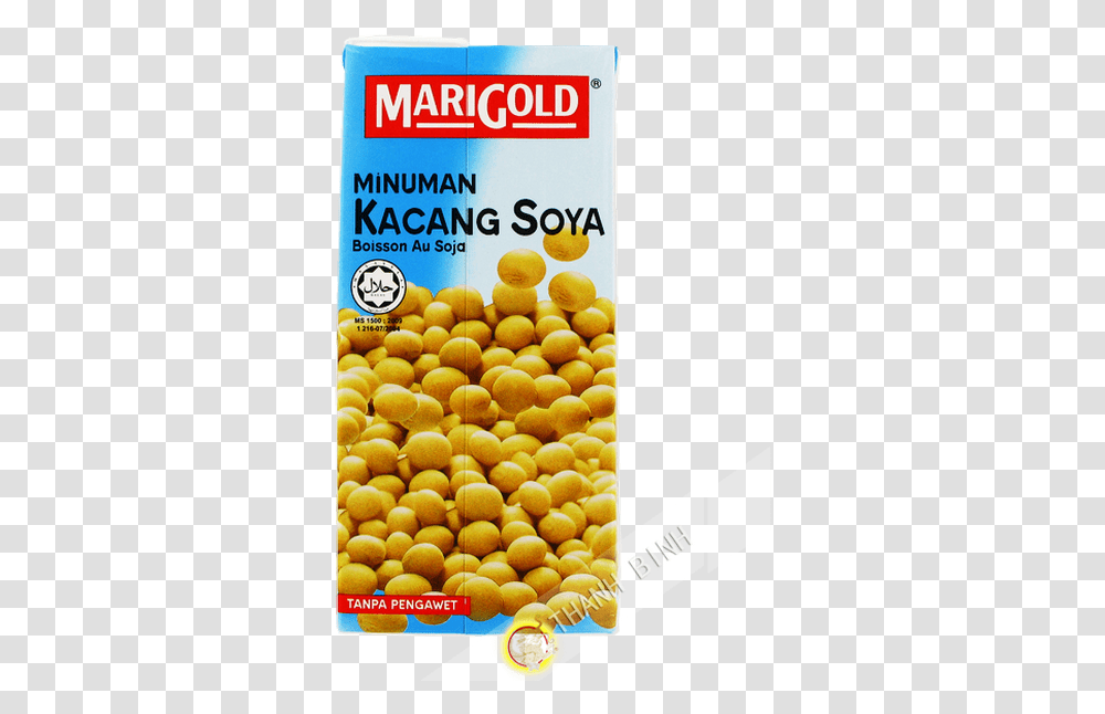 Soy Milk Brick Marigold 1l Malaysia Marigold, Plant, Food, Produce, Vegetable Transparent Png