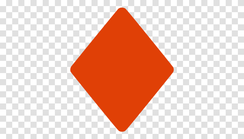 Soylent Red Diamonds Icon Free Soylent Red Gamble Icons Ponce De Leon Inlet Light, Symbol, Triangle, Sign, Road Sign Transparent Png