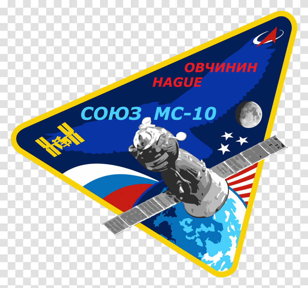 Soyuz Ms Mission Patch, Paper, Poster, Advertisement Transparent Png