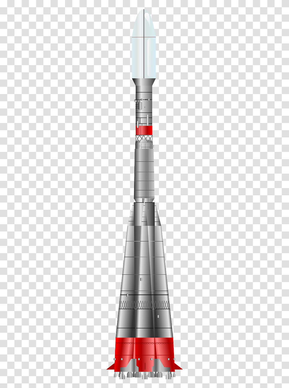 Soyuz, Rocket, Vehicle, Transportation, Missile Transparent Png