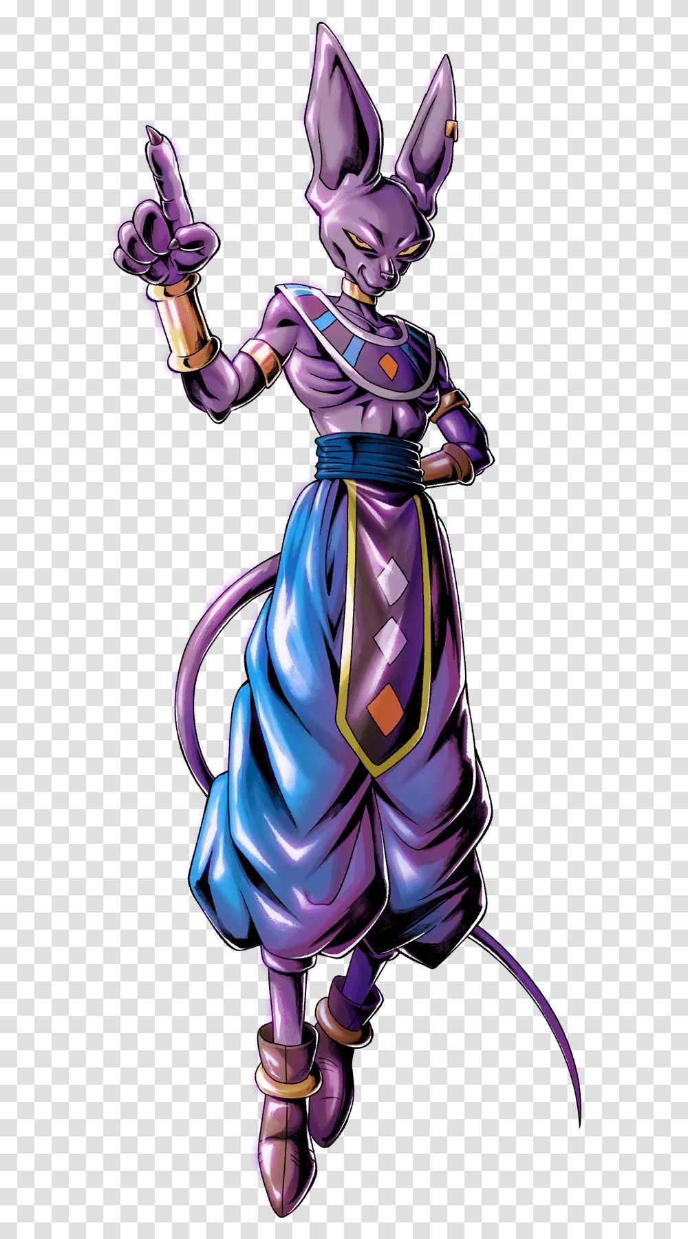 Sp God Of Destruction Beerus Beerus Dragon Ball Legends, Graphics, Art, Clothing, Purple Transparent Png