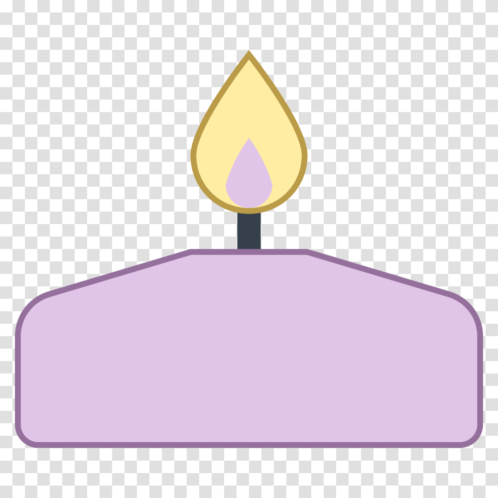 Spa Candle Icon, Lamp, Gold, Light Transparent Png