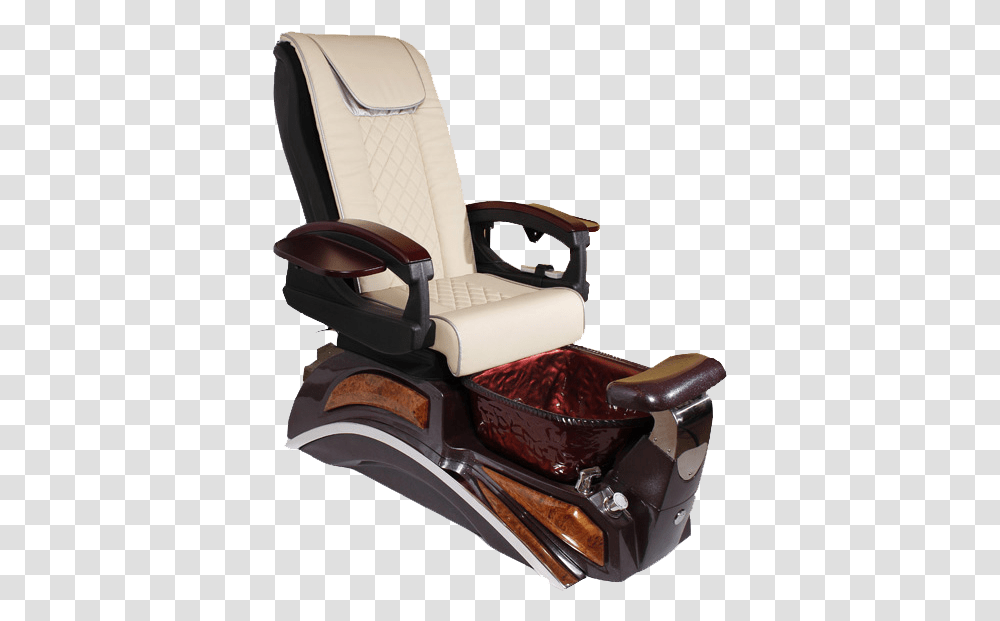 Spa Chair Front View Flipped, Furniture, Cushion, Armchair, Car Seat Transparent Png
