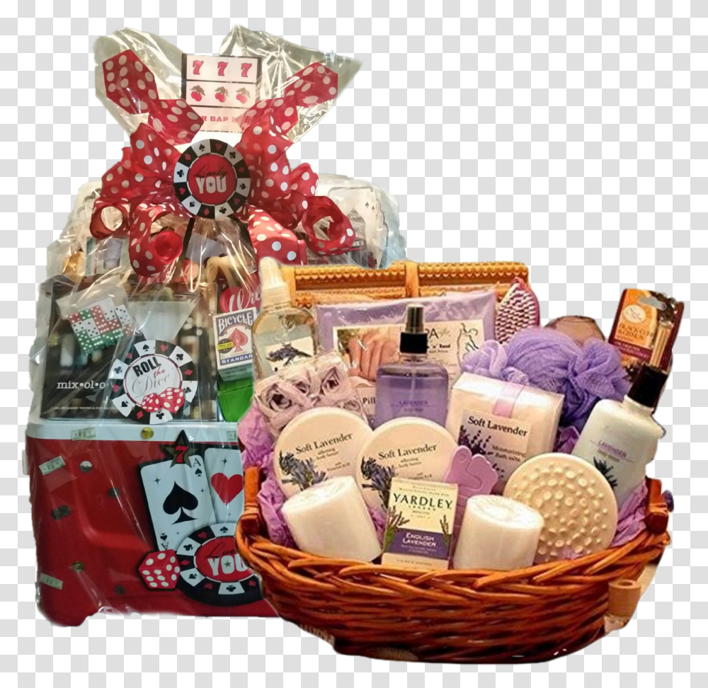 Spa Gift Basket Transparent Png