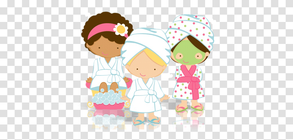 Spa Party Clipart Clip Art Images, Apparel, Doll, Toy Transparent Png