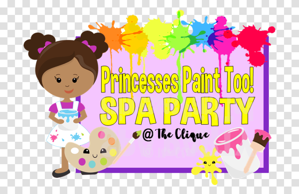 Spa Party, Vacation, Paper Transparent Png