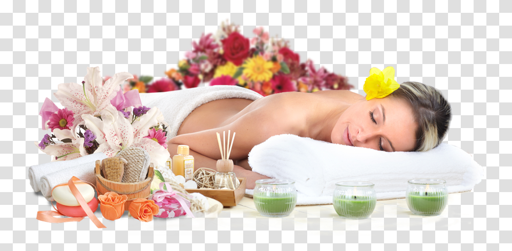 Spa Spa Massage, Person, Human, Plant, Flower Transparent Png