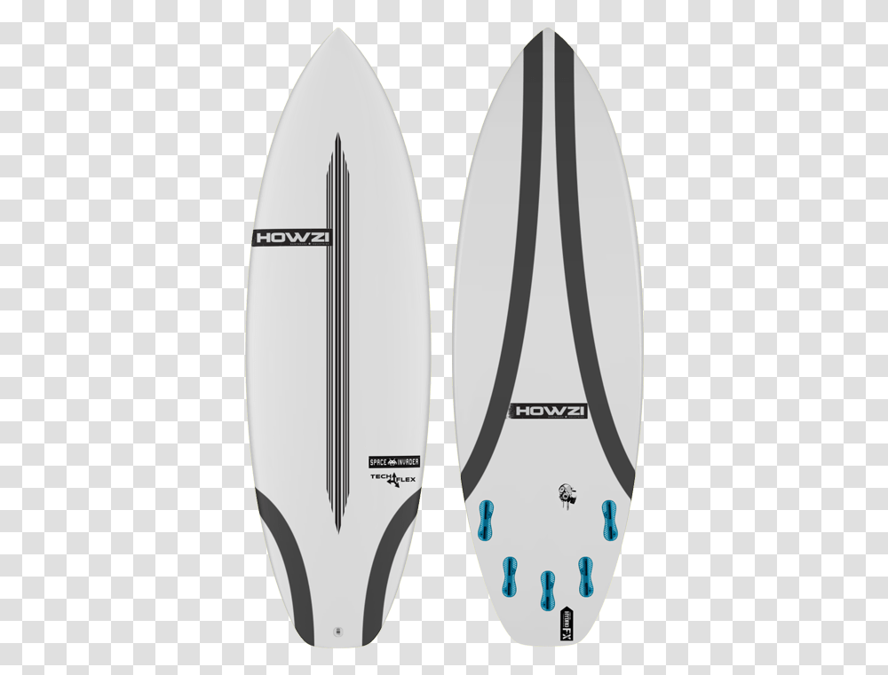 Spac Invader Surfboard Surfboard, Sea, Outdoors, Water, Nature Transparent Png