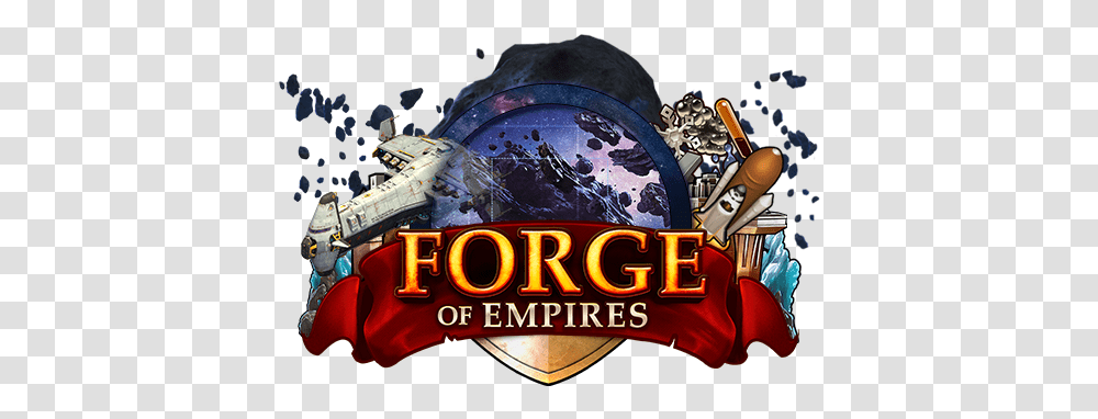 Space Age Asteroid Belt Forge Of Empires Logo 2020, Gambling, Game, Slot Transparent Png
