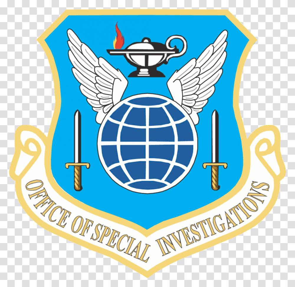 Space Air Force Logo Logodix Air Force Office Of Special Investigations, Symbol, Trademark, Emblem, Armor Transparent Png
