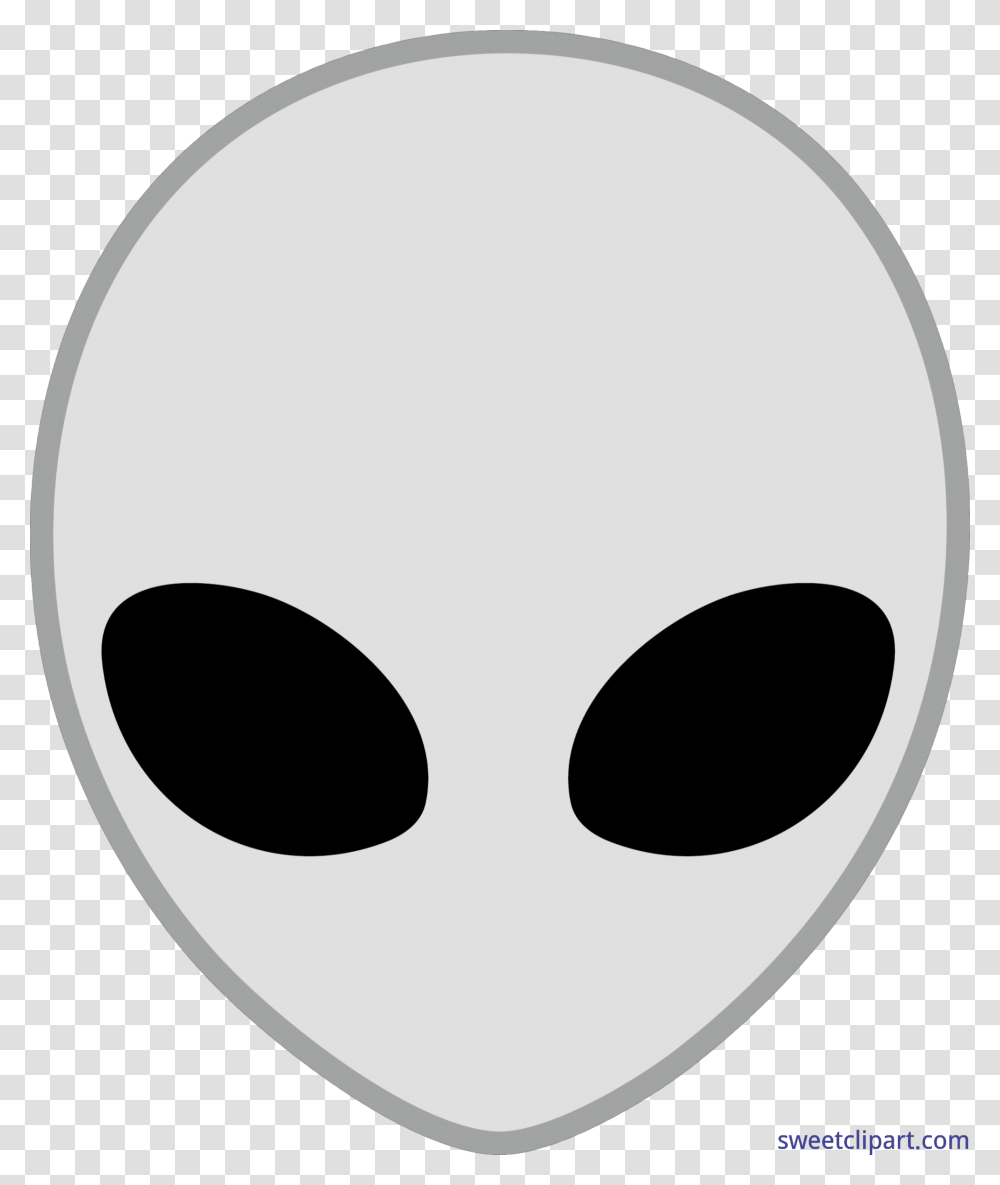 Space Alien Head Gray Clip Art, Mask Transparent Png