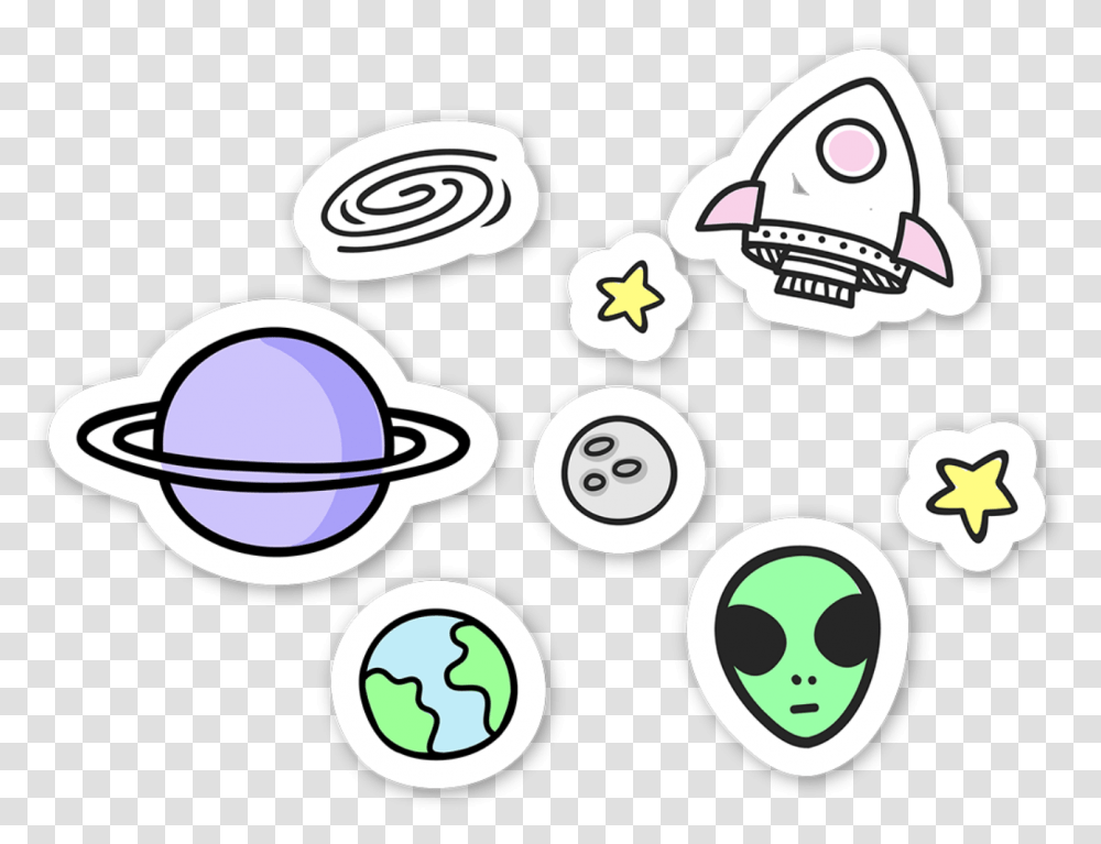 Space Alien Planet Random, Recycling Symbol, Label Transparent Png