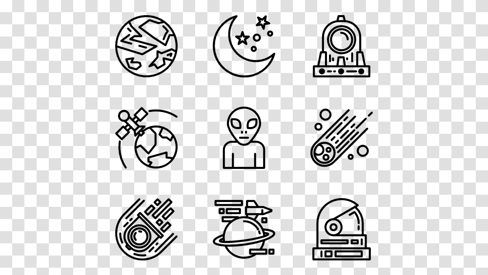 Space And Cosmic Bill Of Quantities Icon, Gray, World Of Warcraft Transparent Png