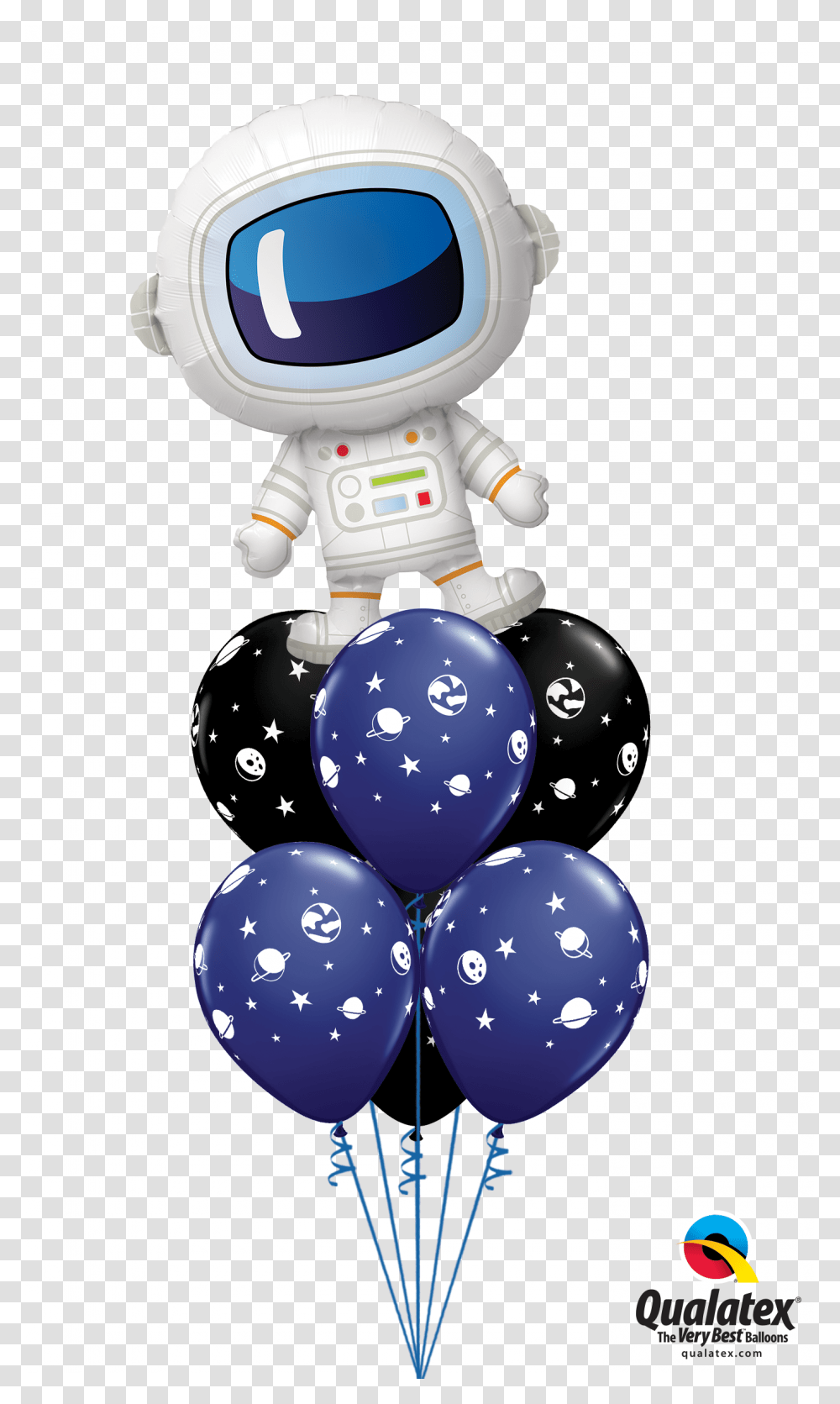 Space Balloon Foil, Astronaut Transparent Png
