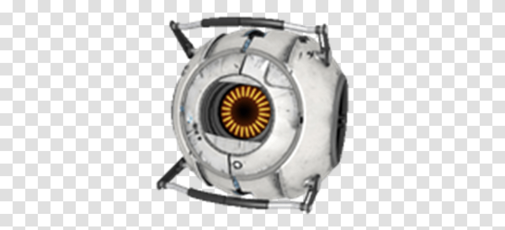 Space Core Background Portal 2 Space Core, Spoke, Machine, Wheel, Helmet Transparent Png