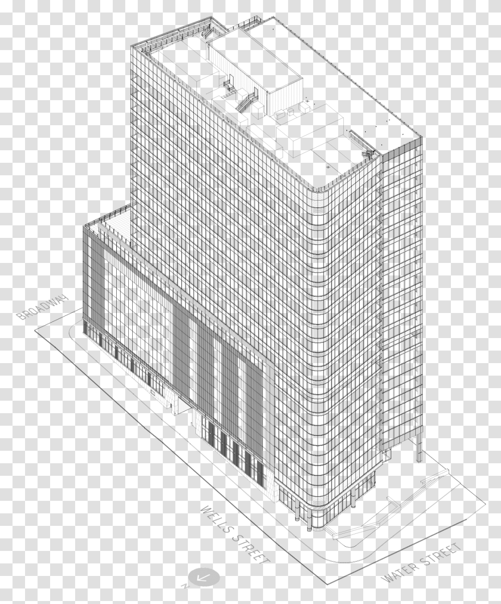 Space Core Commercial Building, High Rise, City, Urban, Condo Transparent Png