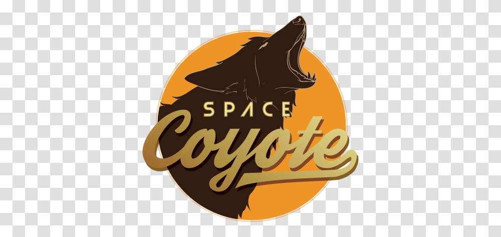 Space Coyote Herb Space Coyote Logo, Symbol, Text, Beverage, Label Transparent Png