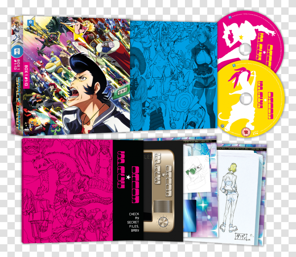 Space Dandy Download Anime Space Dandy, Collage, Poster, Advertisement Transparent Png