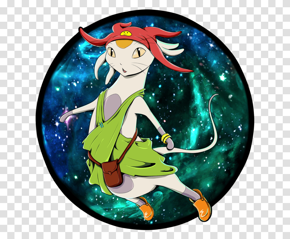 Space Dandy Meow Art Light Stone Illustration, Elf, Outdoors, Animal Transparent Png