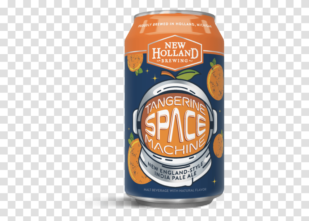 Space Dust New Holland Tangerine Space Machine, Tin, Can, Label Transparent Png