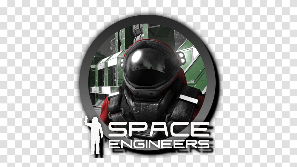 Space Engineers Server Hosting Space Engineers Mining Spaceship, Helmet, Clothing, Apparel, Halo Transparent Png