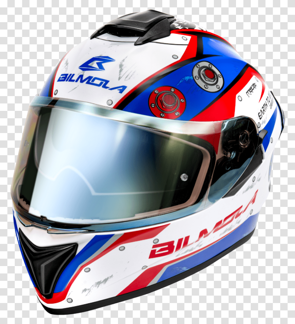 Space Fight Red Blue Bilmola Bilmola Helmet Nex 2 2020, Clothing, Apparel, Crash Helmet Transparent Png