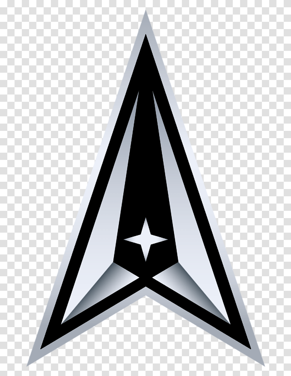 Space Force Debuts Official Logo And Motto Both Reminding Official Space Force Logo, Symbol, Star Symbol Transparent Png