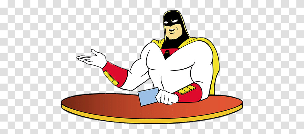 Space Ghost At The Table Space Ghost Coast To Coast Transparent Png