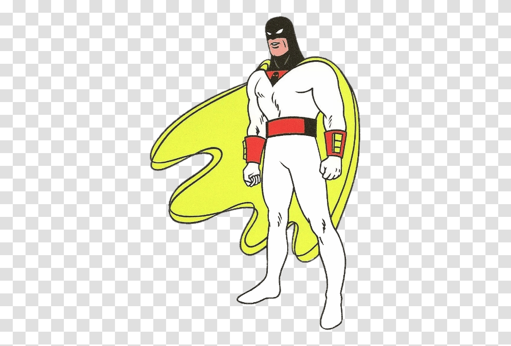 Space Ghost Image, Person, Clothing, Label, Text Transparent Png