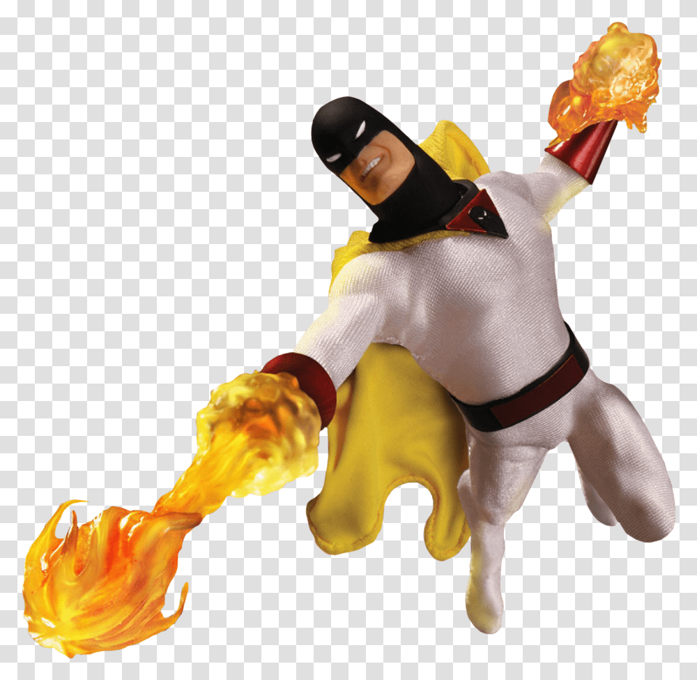 Space Ghost One Space Ghost, Person, Human, Figurine, Hand Transparent Png