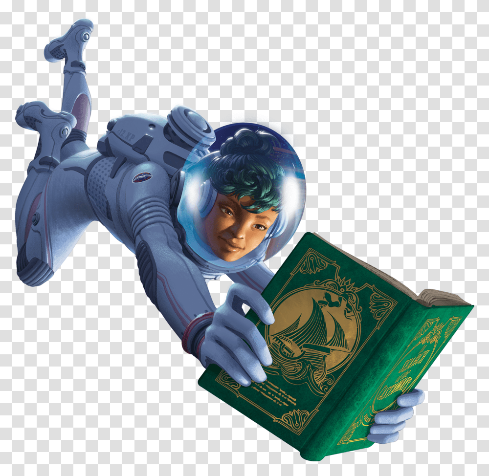 Space Girl Summer Reading 2019 Teen, Person, Human, Astronaut, Toy Transparent Png