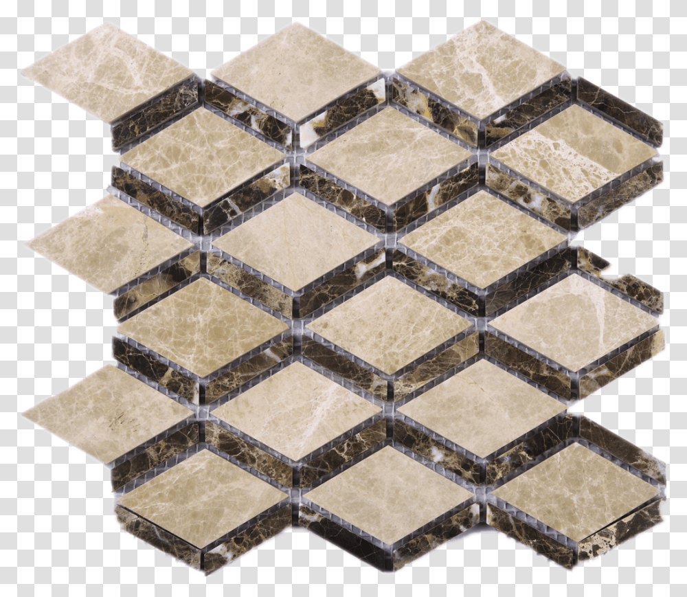 Space Grid Cedar With Dynasty Border Marble Mosaic Floor, Tile, Rug, Pattern Transparent Png