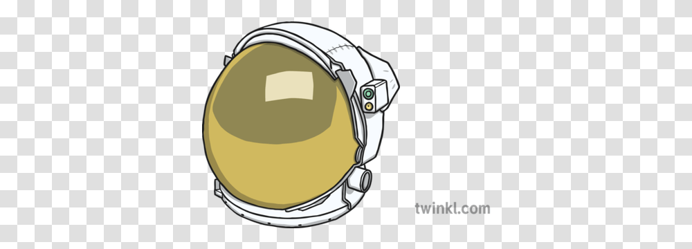 Space Helmet Illustration Twinkl Circle, Clothing, Apparel, Goggles, Accessories Transparent Png