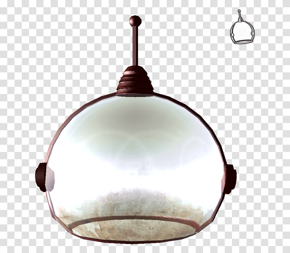 Space Helmet Picture Glass Space Helmet, Lamp, Light Fixture, Lampshade, Ceiling Light Transparent Png