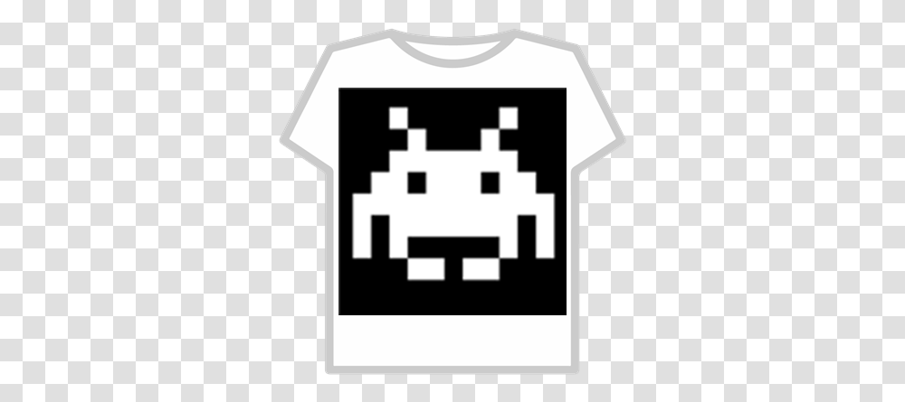 Space Invader Roblox Trash Gang T Shirt, First Aid, Clothing, Apparel, Jersey Transparent Png