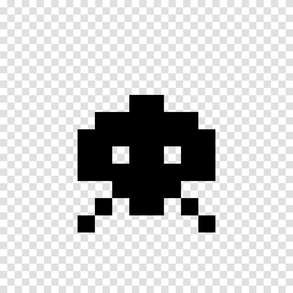 Space Invaders Alien Image Arts, Stencil, First Aid, Pac Man Transparent Png