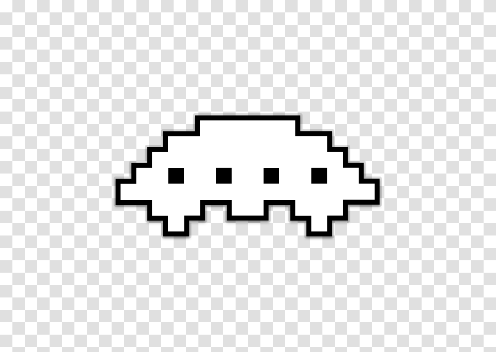 Space Invaders Alien Image With Background Arts, First Aid, Stencil, Pac Man Transparent Png